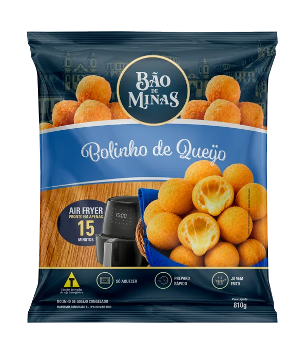 Bolinho de Queijo Bão de Minas