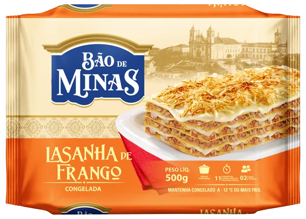 Lasanha de Frango Bão de Minas