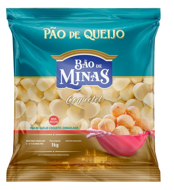 Pão de Queijo Coquetel Bão de Minas