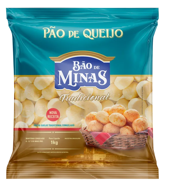 Pão de Queijo Tradicional Bão de Minas