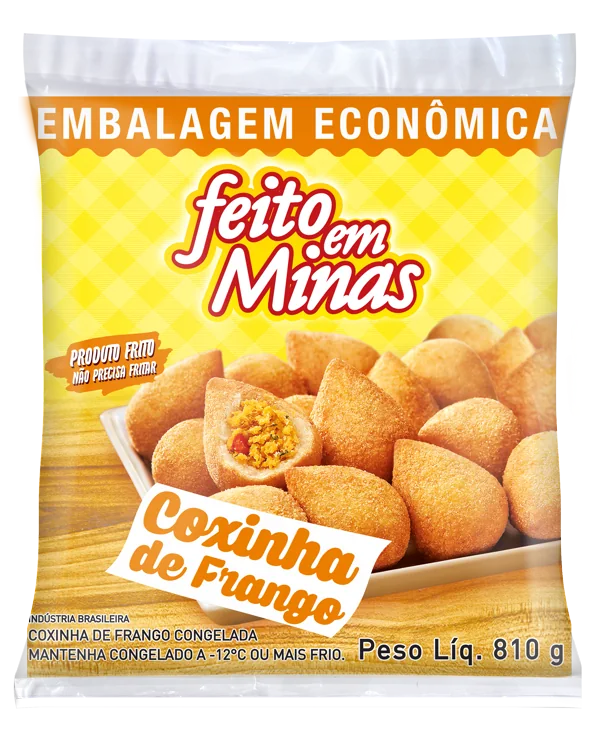Coxinha de Frango Feito em Minas