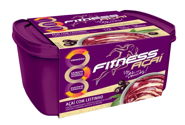 Açaí com Leitinho Fitness Açaí