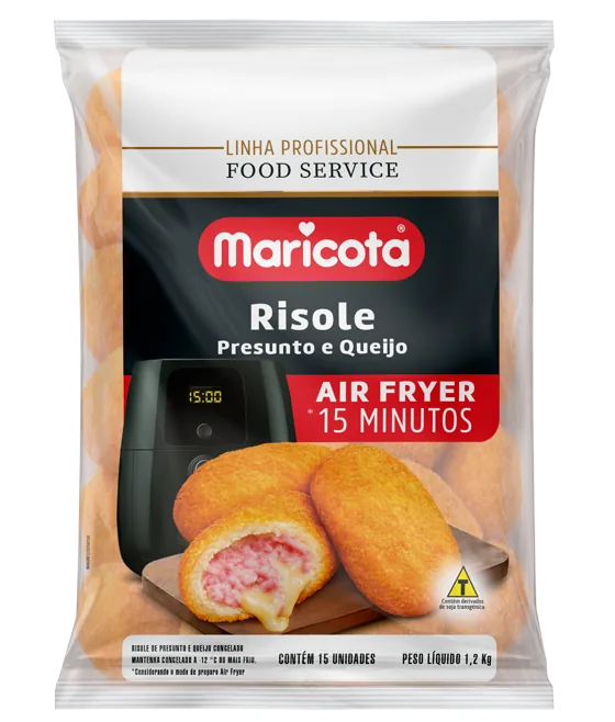 Risole de Presunto e Queijo food service Maricota