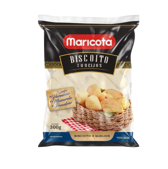 Biscoito 3 Queijos Maricota