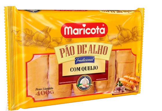 Pão de Alho com Queijo Maricota
