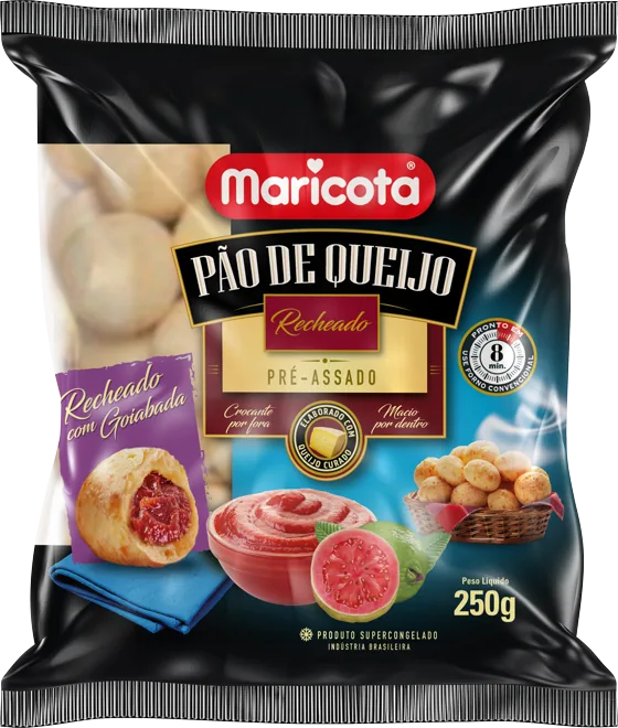 Pré-assado com Goiabada Maricota