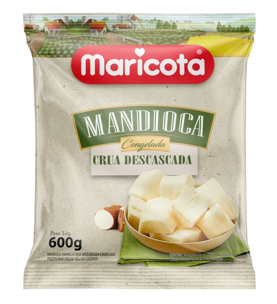 Mandioca Crua Descascada Maricota