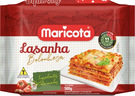 Lasanha Bolonhesa Maricota