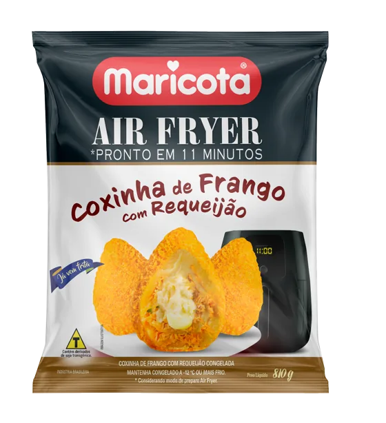 Coxinha de Frango com Requeijão Maricota